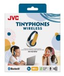 Słuchawki Bluetooth JVC HAKD10WYE dla dzieci, nauszne, żółto-niebieskie, waga 110 g, czas odtwarzania 16 h
