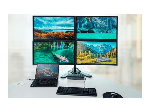 Targus USB-C Universal Quad 4K (QV4K) Docking Station with 100W Power Delivery Targus