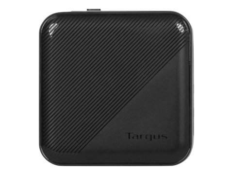 Targus power adapter - GaN - 2 x USB-C, 2 x 9 pin USB Type A - 100 Watt