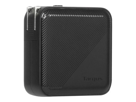 Targus power adapter - GaN - 2 x USB-C, 2 x 9 pin USB Type A - 100 Watt