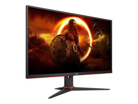 AOC | Monitor | Q27G2E/BK | 27 " | VA | QHD | 16:9 | 155 Hz | 1 ms | Nie | 2560 x 1440 | 250 cd/m² | Ilość portów HDMI 2 | Czarn