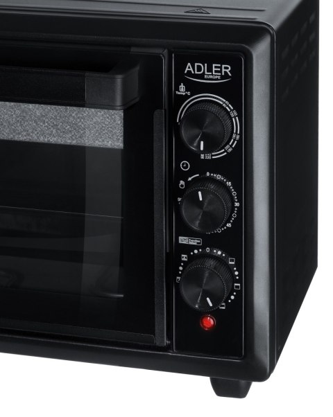 Adler | Piekarnik elektryczny | AD 6023 | 26 L | 1500 W | Czarny