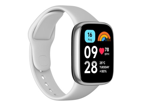WYPRZEDAŻ ## Towar ze zwrotu ## Stan dobry ## Xiaomi Redmi | Watch 3 Active | Smart watch | Grey | Water-resistant