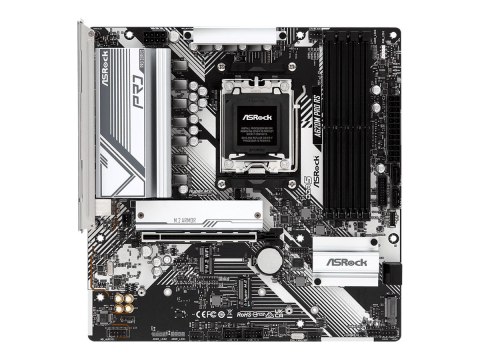 ASRock | A620M PRO RS | Rodzina procesorów AMD | Gniazdo procesora AM5 | DDR5 DIMM | Obsługiwane interfejsy dysków twardych SATA