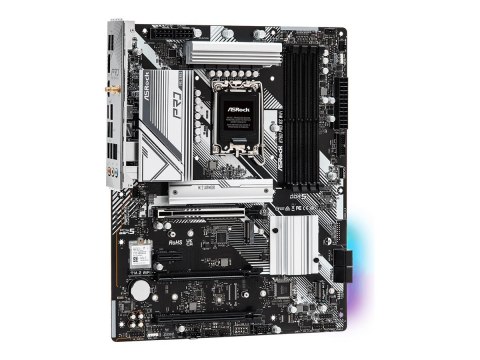 ASRock B760 PRO RS WIFI | Rodzina procesorów Intel | Gniazdo procesora LGA1700 | Pamięci DDR5 DIMM | Obsługiwane interfejsy dysk