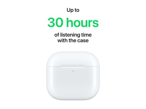 Bezprzewodowe słuchawki Apple AirPods 4 z aktywną redukcją hałasu