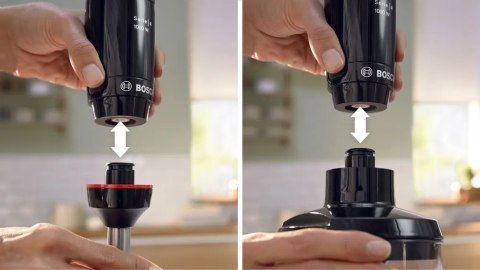 Bosch | Blender | MSM4B621 ErgoMaster | Blender ręczny | 1000 W | Liczba prędkości 1 | Czarny