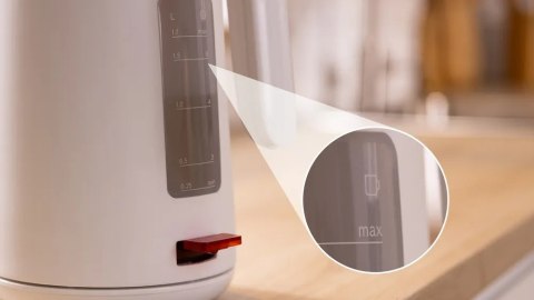 Czajnik Bosch | TWK2M161 MyMoment | Elektryczny | 2400 W | 1,7 L | Plastikowy | Podstawa obrotowa 360° | Biały