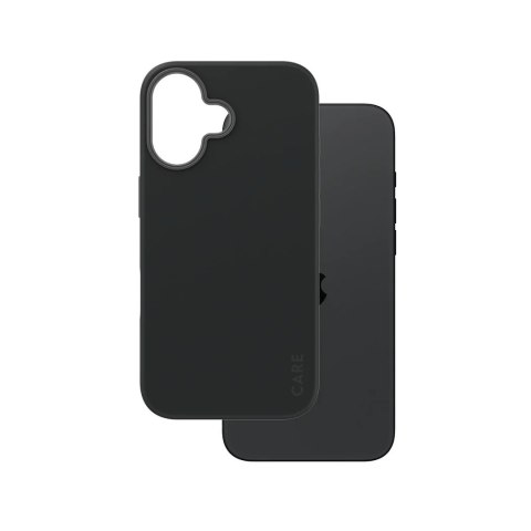 CARE by PanzerGlass Case Fashion Black MagSafe iPhone 16 | CARE