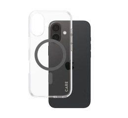 CARE by PanzerGlass Case Flagship Black MagSafe iPhone 16 | CARE