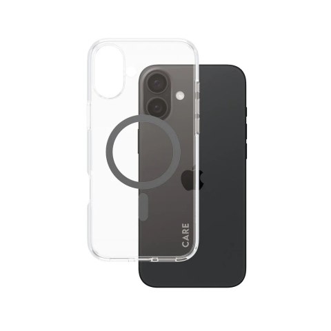 CARE by PanzerGlass Case Flagship Black MagSafe iPhone 16 Plus | CARE