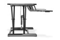 Ergonomiczny stojak Digitus DA-90380-1 | 10-50 cm | Maksymalne obciążenie 15 kg | Czarny
