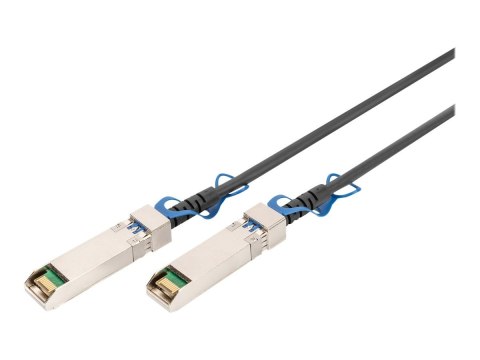 Digitus | Kabel DAC SFP28 | DN-81245 | Pobór mocy: 0,5 W; Zasilanie: +3,3 V napięcia zasilania; Zakres temperatur: 0 do +70 °C; 