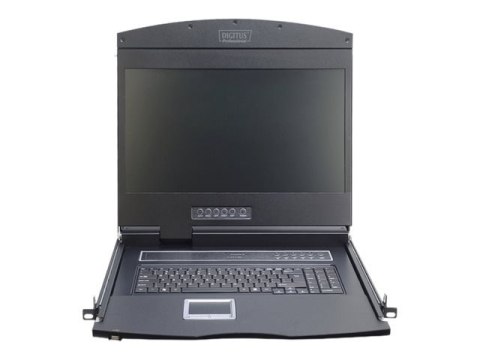 Digitus | Konsola modułowa z 19-calowym wyświetlaczem TFT (48,3 cm) | DS-72211-1US