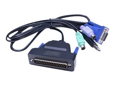Digitus | Konsola modułowa z 19-calowym wyświetlaczem TFT (48,3 cm) | DS-72211-1US