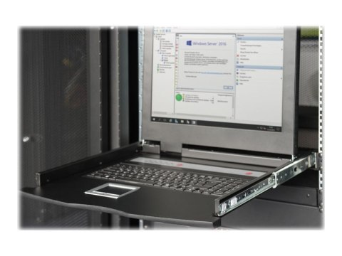Digitus | Konsola modułowa z 19-calowym wyświetlaczem TFT (48,3 cm) | DS-72211-4US