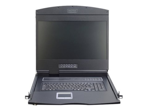 Digitus | Konsola modułowa z 19-calowym wyświetlaczem TFT (48,3 cm) | DS-72211-4US