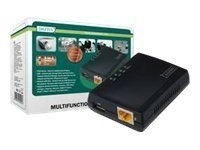 Digitus | Wielofunkcyjny serwer sieciowy USB | DN-13020 | Czarny