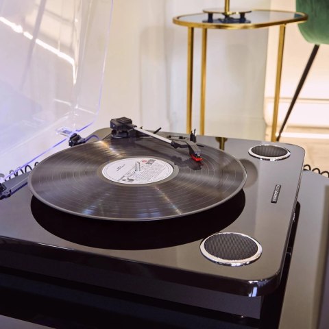 Gramofon Energy Sistem BlackSpin, czarny | Energy Sistem