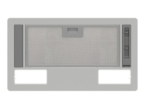 Gorenje | Okap | BHI611ES | Okap | Klasa efektywności energetycznej D | Szerokość 53,4 cm | 370 m³/h | Mechaniczny | LED | Szary