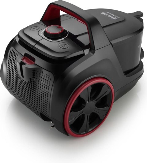 Gorenje | Odkurzacz | VCE01SFABKR | Workowy | Moc 850 W | Pojemność na kurz 3 L | Czarny