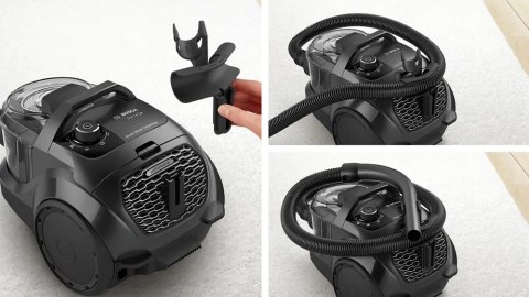 Odkurzacz Bosch | BGC21X300 Serie 4 | Bezworkowy | Moc 550 W | Pojemność na kurz 2 L | Czarny