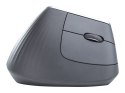 Logitech | Ergonomiczna mysz | MX VERTICAL | Bezprzewodowa | USB, Bluetooth | Grafitowa