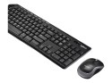 Logitech MK270 | Zestaw klawiatura i mysz | Bezprzewodowy | USA | Czarny