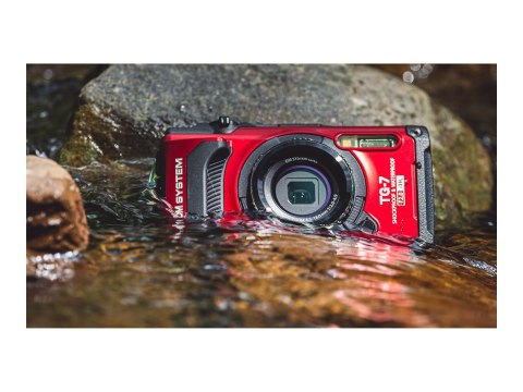 Olympus | Aparat Cyfrowy | TG-7 | 12 MP | ISO 12800 | Przekątna wyświetlacza 3.0 " | Nagrywanie wideo | Wi-Fi | TTL iESP auto fo