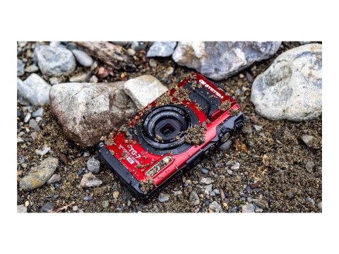 Olympus | Aparat Cyfrowy | TG-7 | 12 MP | ISO 12800 | Przekątna wyświetlacza 3.0 " | Nagrywanie wideo | Wi-Fi | TTL iESP auto fo