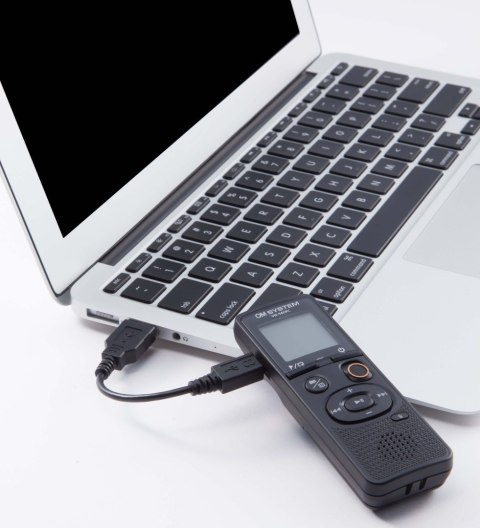 Olympus | Cyfrowy dyktafon (OM Branded) | VN-540PC | Czarny | Wyświetlacz segmentowy 1.39' | WMA