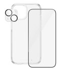 PanzerGlass | Panzerglass 3-w-1 Pack | iPhone | iPhone 15 | Clear | Kompatybilny z bezprzewodowym ładowaniem. Odporny na zarysow