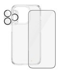 PanzerGlass | Panzerglass 3-w-1 Pack | iPhone | iPhone 15 Pro | Clear | PicturePerfect Camera Lens Protector, etui HardCase komp