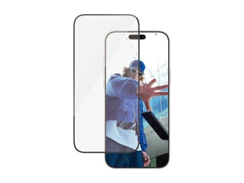 Ochraniacz ekranu PanzerGlass | Apple | iPhone 16 Pro Max | Szkło | Przezroczysty | Ultra-Wide Fit