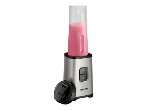 Mini blender Philips | HR2604/80 Daily Collection | Tabletop | 350 W | Materiał słoika Plastik/Szkło | Pojemność słoika 0,6+0,6 