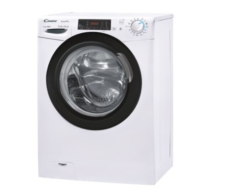 Pralka Candy z suszarką | CSHW4645TWB3/1-S | Klasa efektywności energetycznej C/E | Ładowana od frontu | Pojemność prania 6 kg |