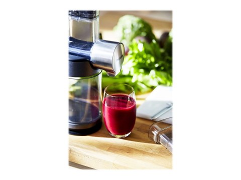 Philips HR1949/20 | Sokowirówka wolnoobrotowa | Szara | 200 W | Bardzo duży wsad owoców | Liczba prędkości 1 | 300 obr.