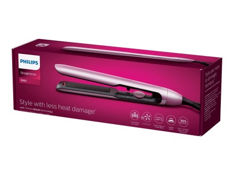 Philips | Prostownica do włosów | BHS530/00 | Gwarancja 24 miesiące | Ceramiczny system grzewczy | Funkcja jonizacji | Wyświetla