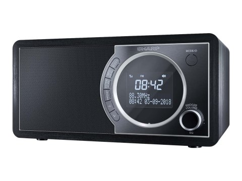 Radio cyfrowe Sharp DR-450(BK), FM/DAB/DAB+, Bluetooth 4.2, funkcja alarmu, Midnight Black | Sharp | Radio cyfrowe | DR-450(BK) 