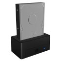 Raidsonic | Icy Box | IB-1121-U3 Stacja dokująca dla 1x 2,5"/3,5" SATA I/II/III, USB 3.2 Gen 1, zasilacz
