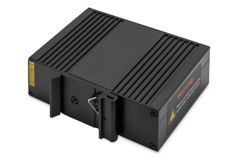 Rozgałęźnik PoE Digitus | Gigabit Ethernet, przemysłowy, 60W
