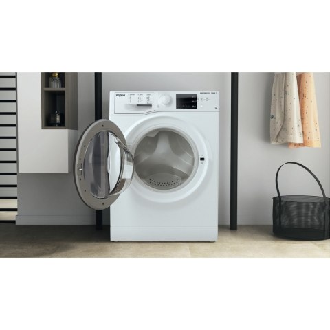 Pralka Whirlpool | WRSB 7259 WB EU | Klasa efektywności energetycznej B | Ładowana od frontu | Pojemność prania 7 kg | 1200 obr/
