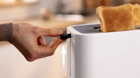 Toster kompaktowy Bosch | TAT3M121 MyMoment | Liczba gniazd 2 | Materiał obudowy tworzywo sztuczne | Biały