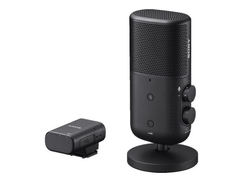 Sony | Bezprzewodowy mikrofon strumieniowy | ECM-S1 | Bluetooth 5.3 | Czarny