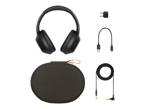 Słuchawki Sony | WH-1000XM4 | Bluetooth | Nauszne | Redukcja szumów | Bezprzewodowe | Czarne