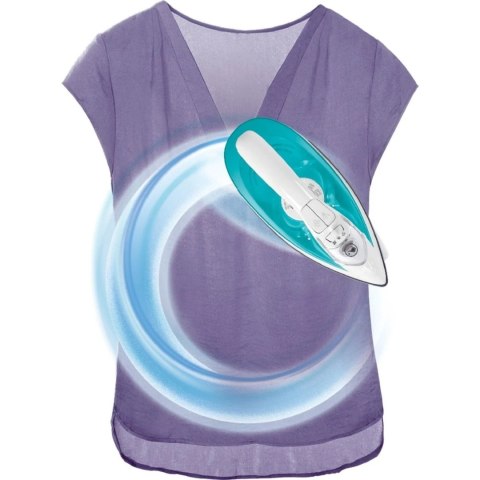 TEFAL Freemove Air Wireless Steam Iron | FV6520 | Żelazko parowe | 2400 W | Pojemność zbiornika na wodę 250 ml | Ciągły strumień