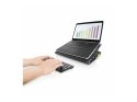 Targus Stand | Chill Mat z 4 portami USB-A - dla laptopów do 16 cali | Czarny/Szary