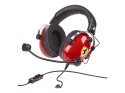 Thrustmaster | Gaming Headset | T Racing Scuderia Ferrari Edition | Przewodowy | Nauszny | Redukcja szumów | Czerwony/czarny