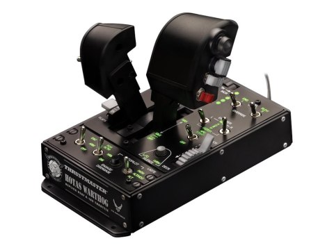 Thrustmaster | Podwójne przepustnice Hotas Warthog | Czarne