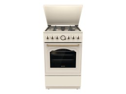 Gorenje Cooker | GKS5B70CLI | Hob type Gas | Oven type Electric | Sandy | Width 50 cm | Depth 59.4 cm | 70 L